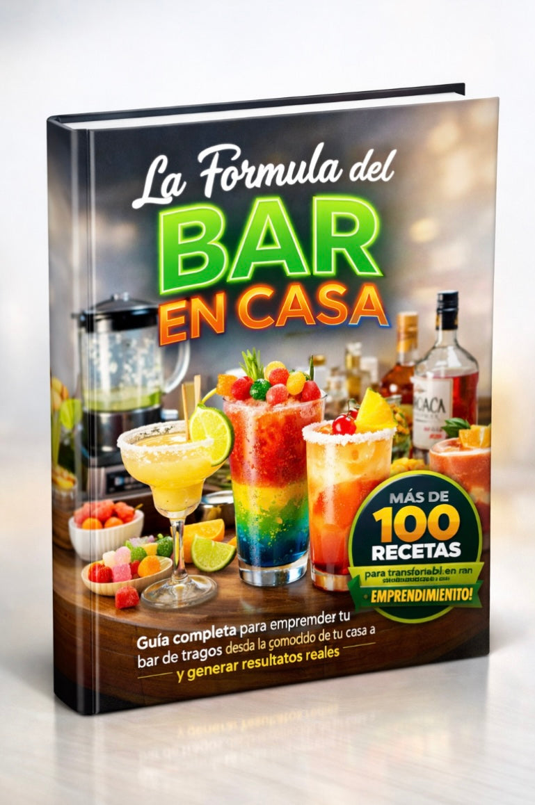 LA FÓRMULA DEL BAR EN CASA + 4 BONUS DE REGALO